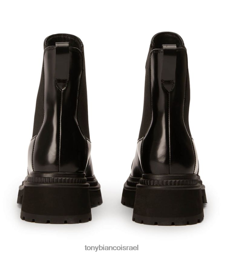 מגפונים | נשים שחור היי ברק Tony Bianco מגפונים הוריקן 8BNR8T514